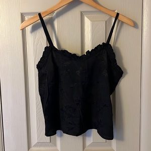 Vintage ESPRIT Sweet Baby Jane cami with Ruffled Trim